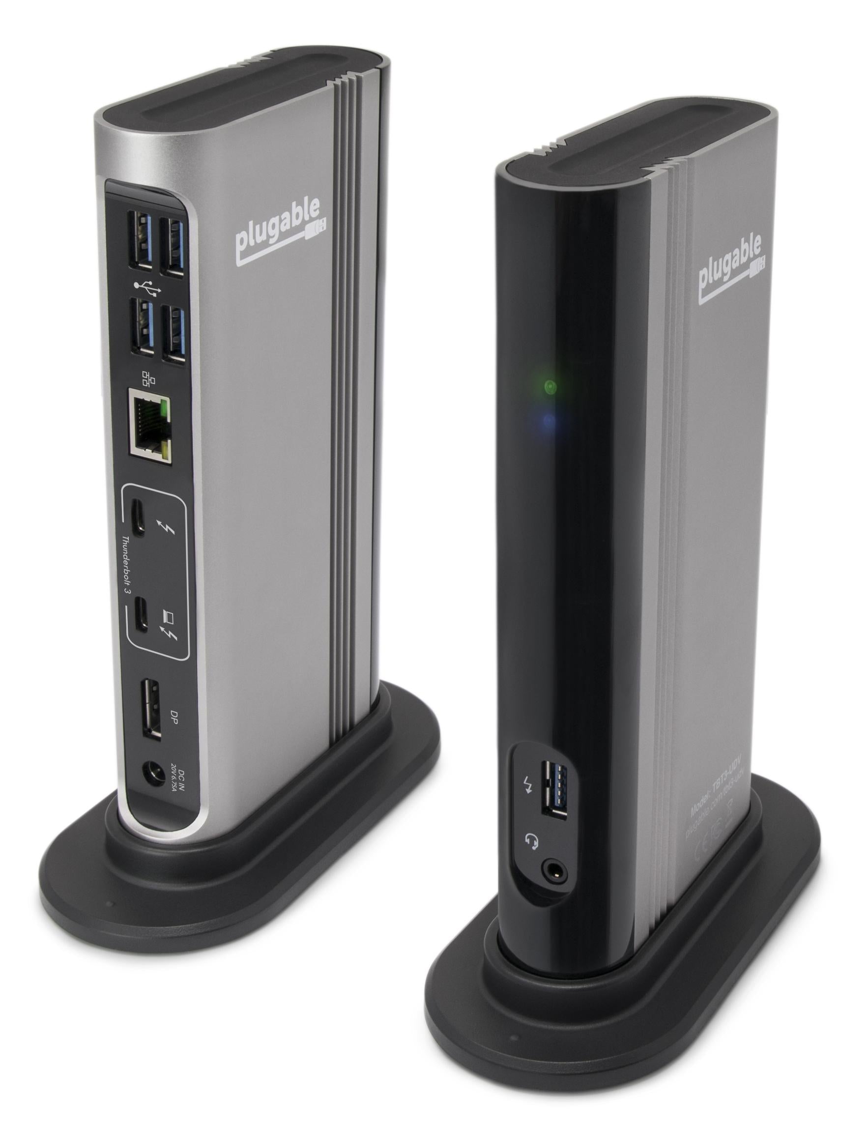 Plugable Thunderbolt™ and USB-C Dual Display Docking Station with