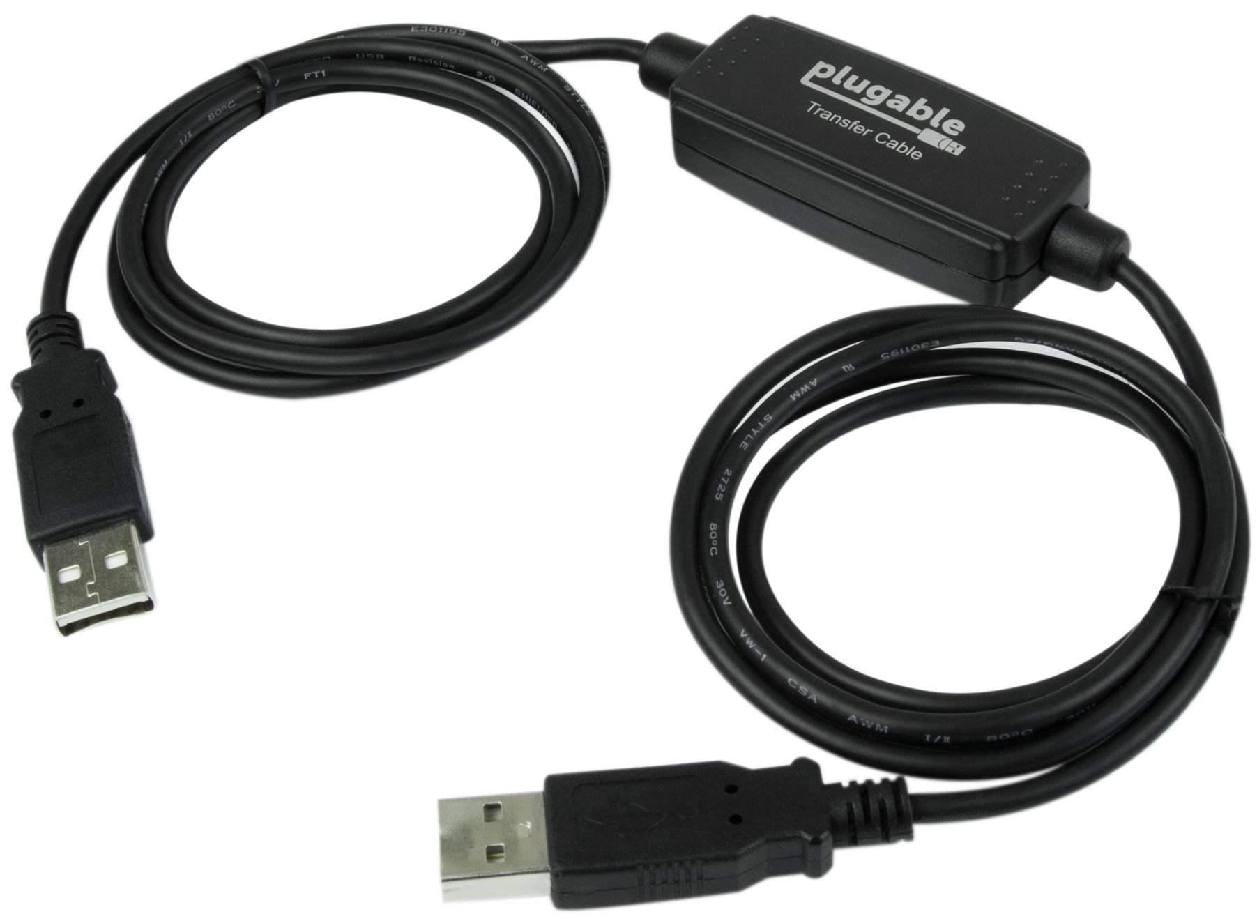longitud Quagga Alexander Graham Bell Plugable USB 2.0 Windows Transfer Cable – Plugable Technologies