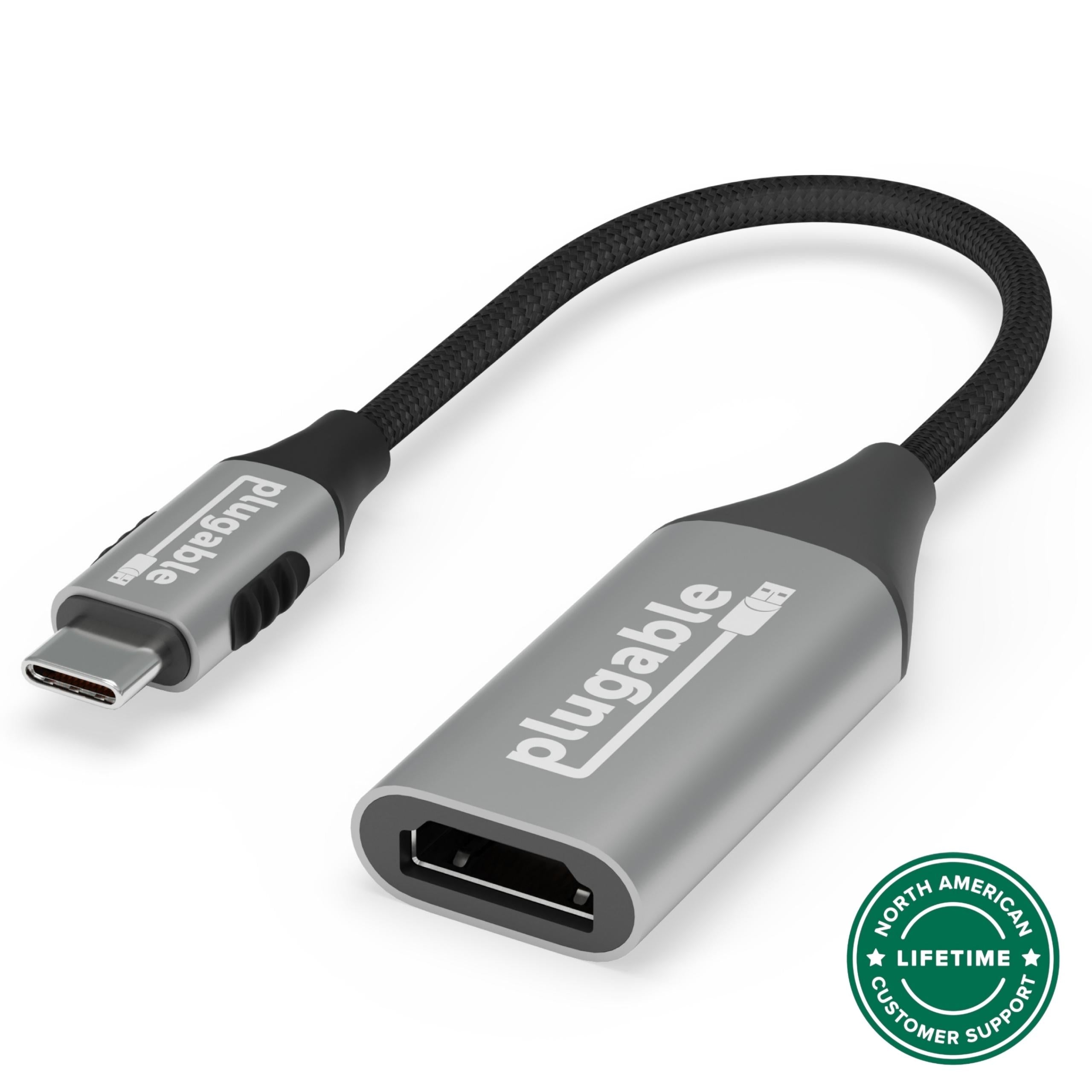 plugable USBC-650M 4K HDMI変換アダプター Plugable HDMI 2.1 USB-C to HDMI Adapter, Supports 4K 144Hz or 8K