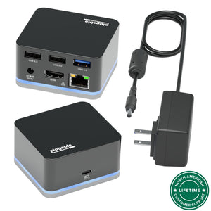 Plugable USB-C Laptop Dock for Portable Work Stations main image