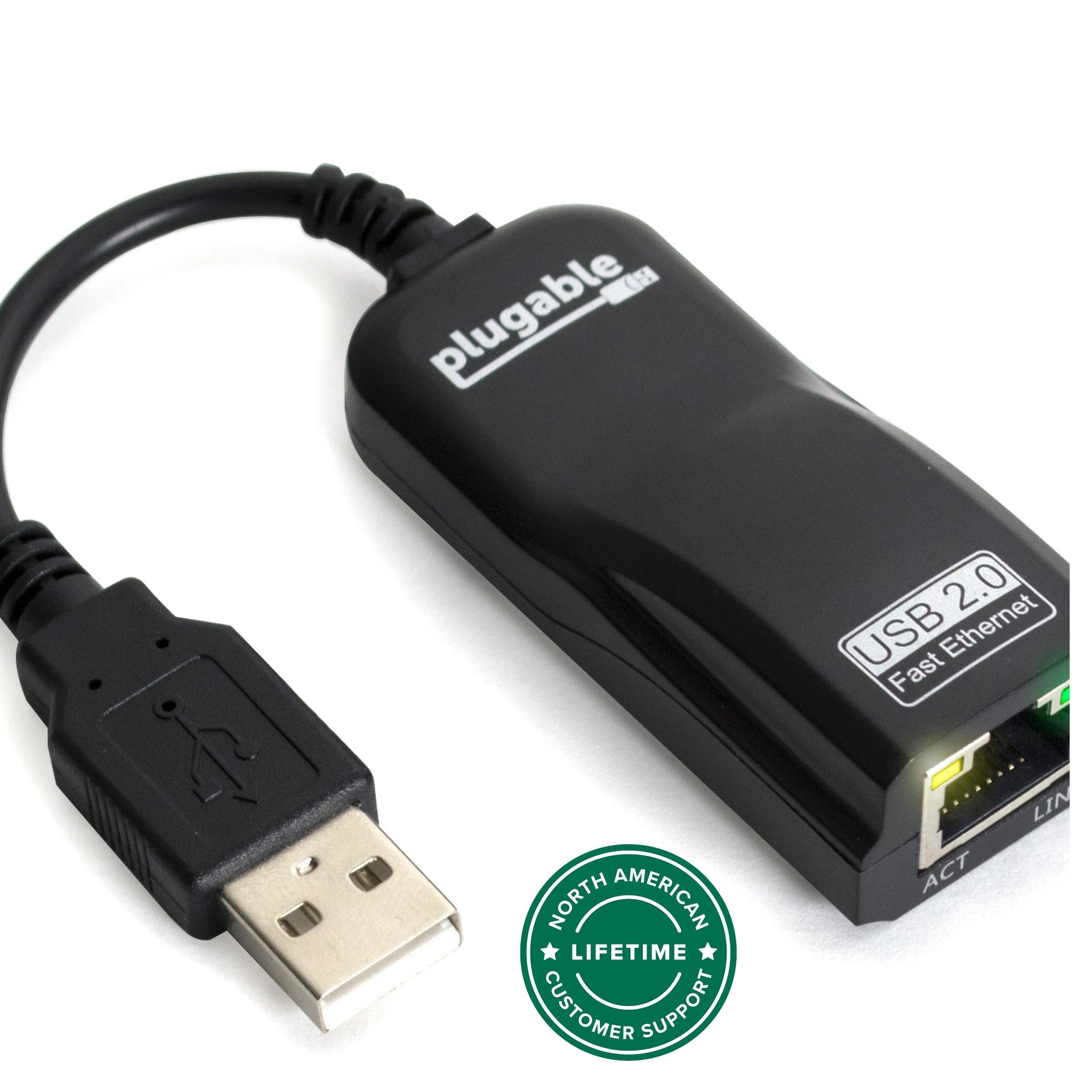Plugable USB 2.0 10/100 Ethernet Adapter