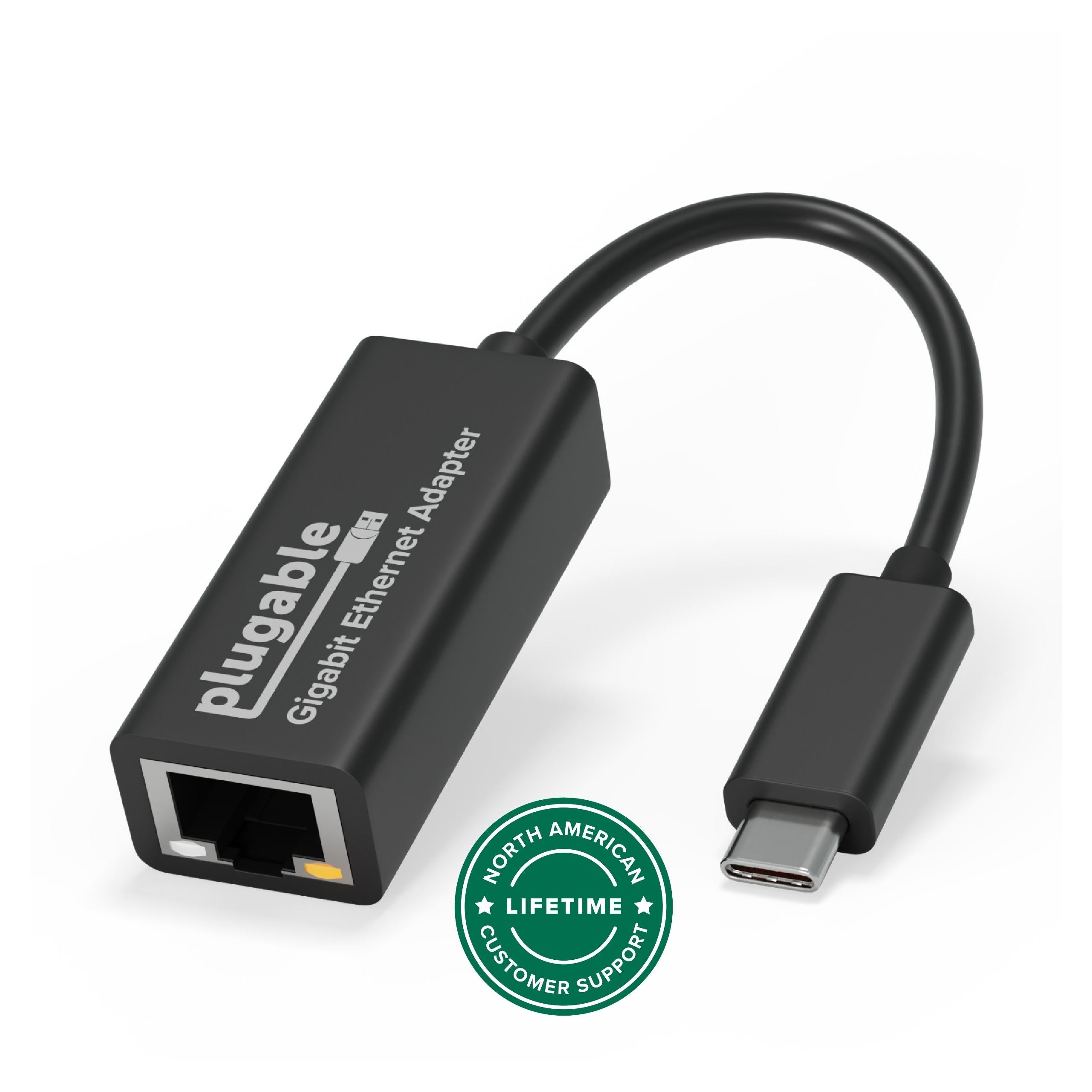 Plugable USB-C Gigabit Ethernet Adapter