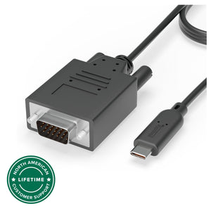 Plugable USB-C to VGA Cable main image