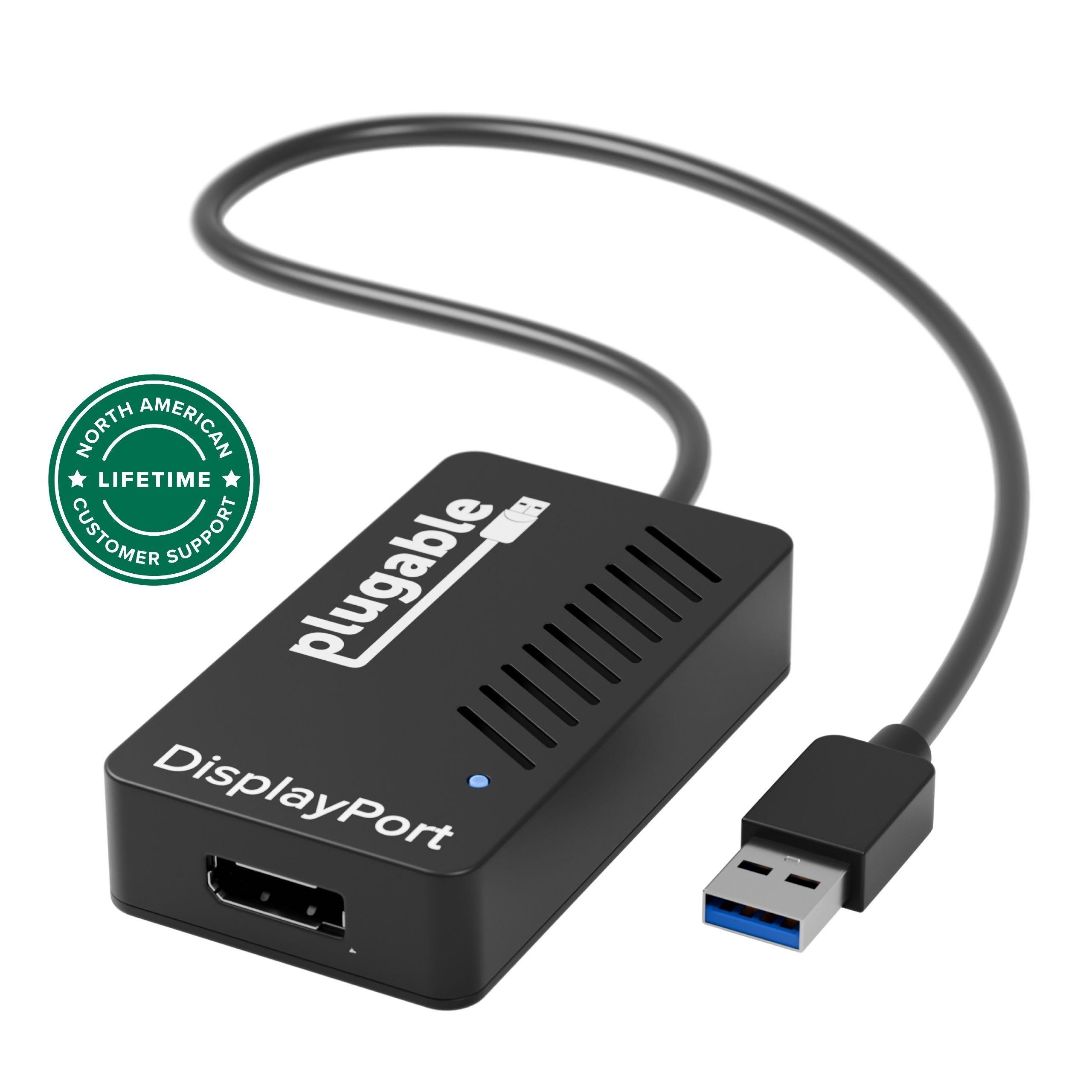 Plugable USB 3.0 4K HDMI Adapter for Multiple Monitors ~ Plugable