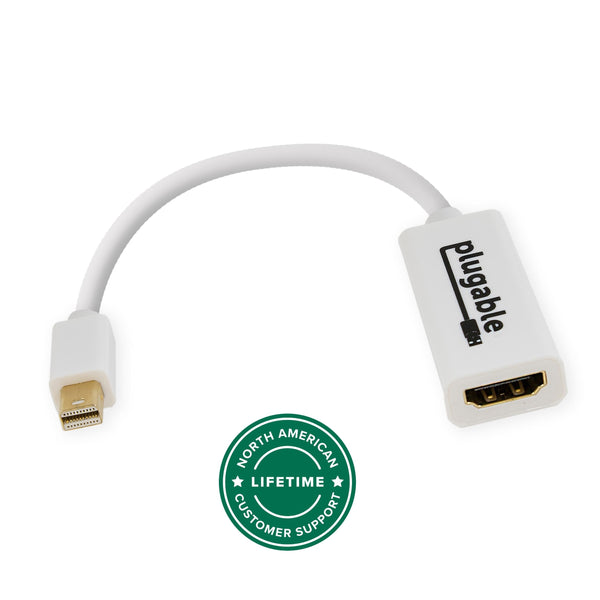 Plugable Mini DisplayPort to HDMI Adapter (Passive) ~ Plugable