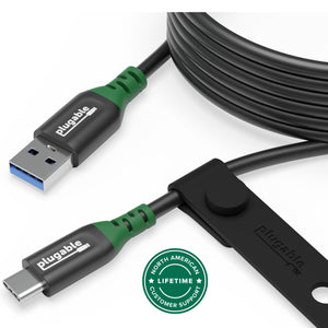 Plugable USB C to USB A Cable for Data and Charging (6.6ft / 2m) main image