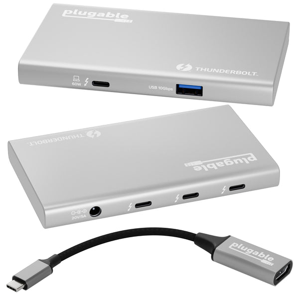 Plugable 5-in-1 Thunderbolt 4 and USB4 Hub ~ Plugable Technologies