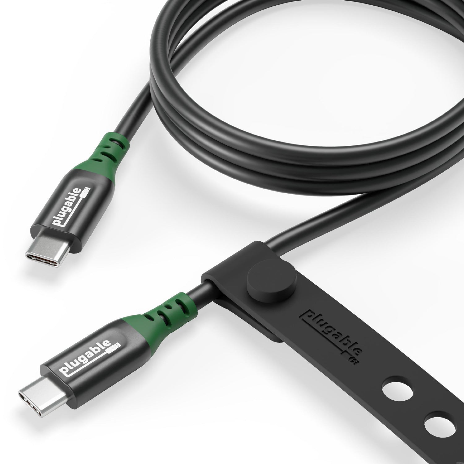 Plugable USB C to USB C Cable for Video, Data and Charging (3.3ft / 1m ...