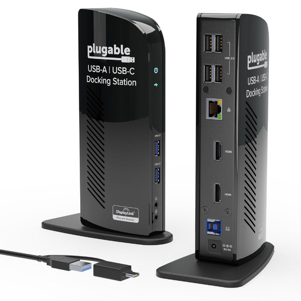 Plugable Universal Dual Monitor Docking Station - UD-3900