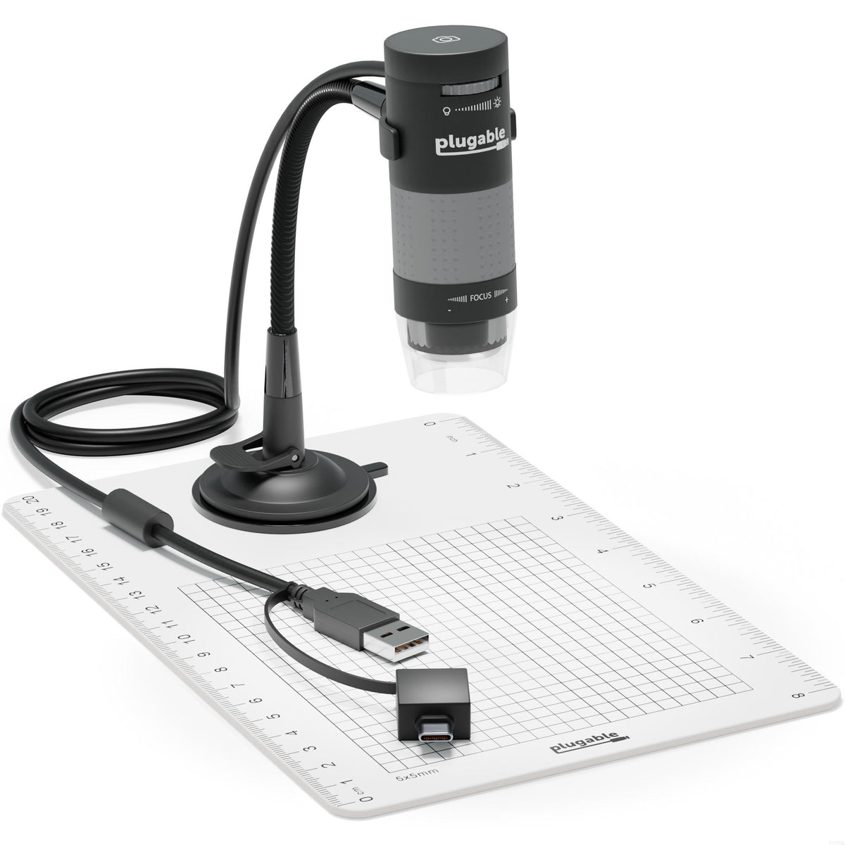 Plugable 250x Digital USB Microscope with Observation Stand ~ Plugable ...
