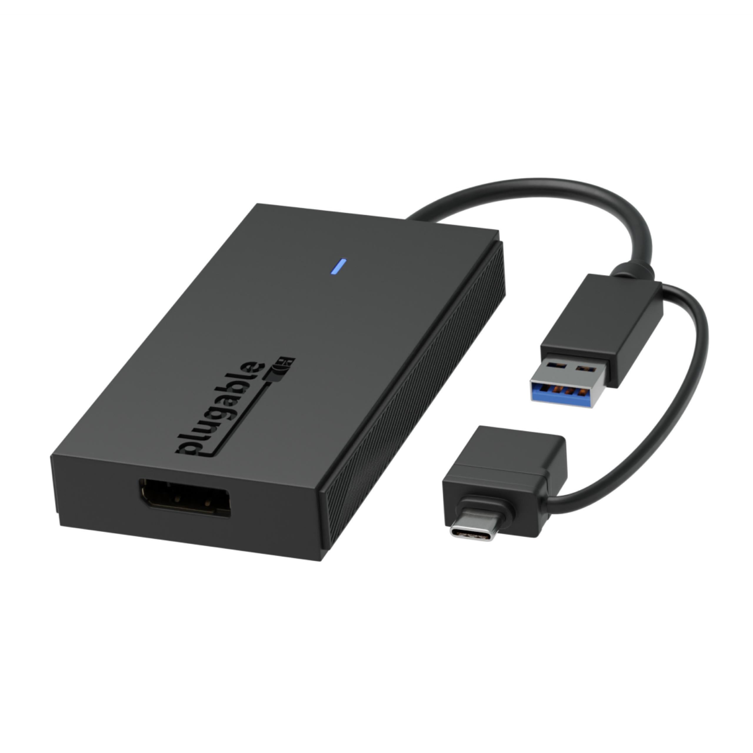 Plugable USB3.0 グラフィック変換アダプタ 2K Plugable USB3.0グラフィック変換アダプタ DipslayLinkチップ採用