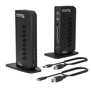 Plugable Universal Docking Station for Dual 4K Monitors main image