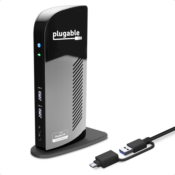 Plugable USB-C or USB 3.0 to Dual HDMI Adapter – Plugable