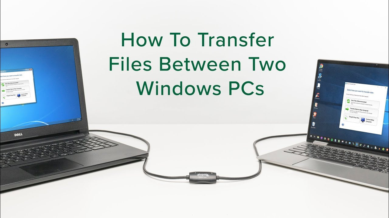 Plugable Technologies - How To Transfer Files Between Two Windows PC's Video