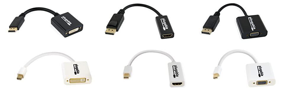 Plugable Mini DisplayPort to DVI Adapter (Passive) – Plugable