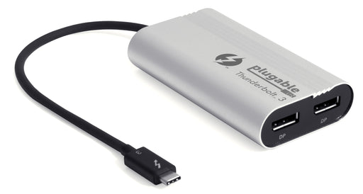Main product image for the TBT3-DP2X dual-display DisplayPort Thunderbolt 3 graphics adapter
