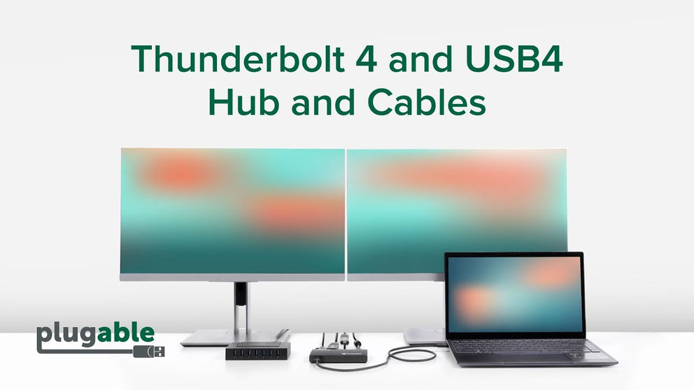 Plugable 5-in-1 Thunderbolt 4 and USB4 Hub ~ Plugable Technologies