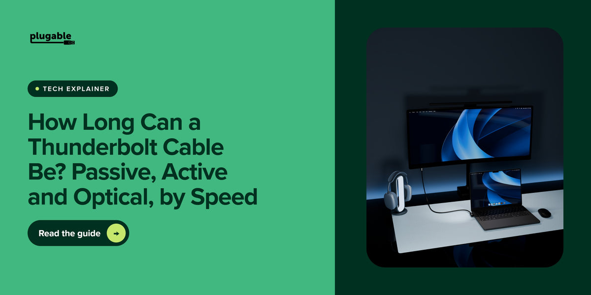 How Long Can a Thunderbolt Cable Be? ~ Plugable Technologies