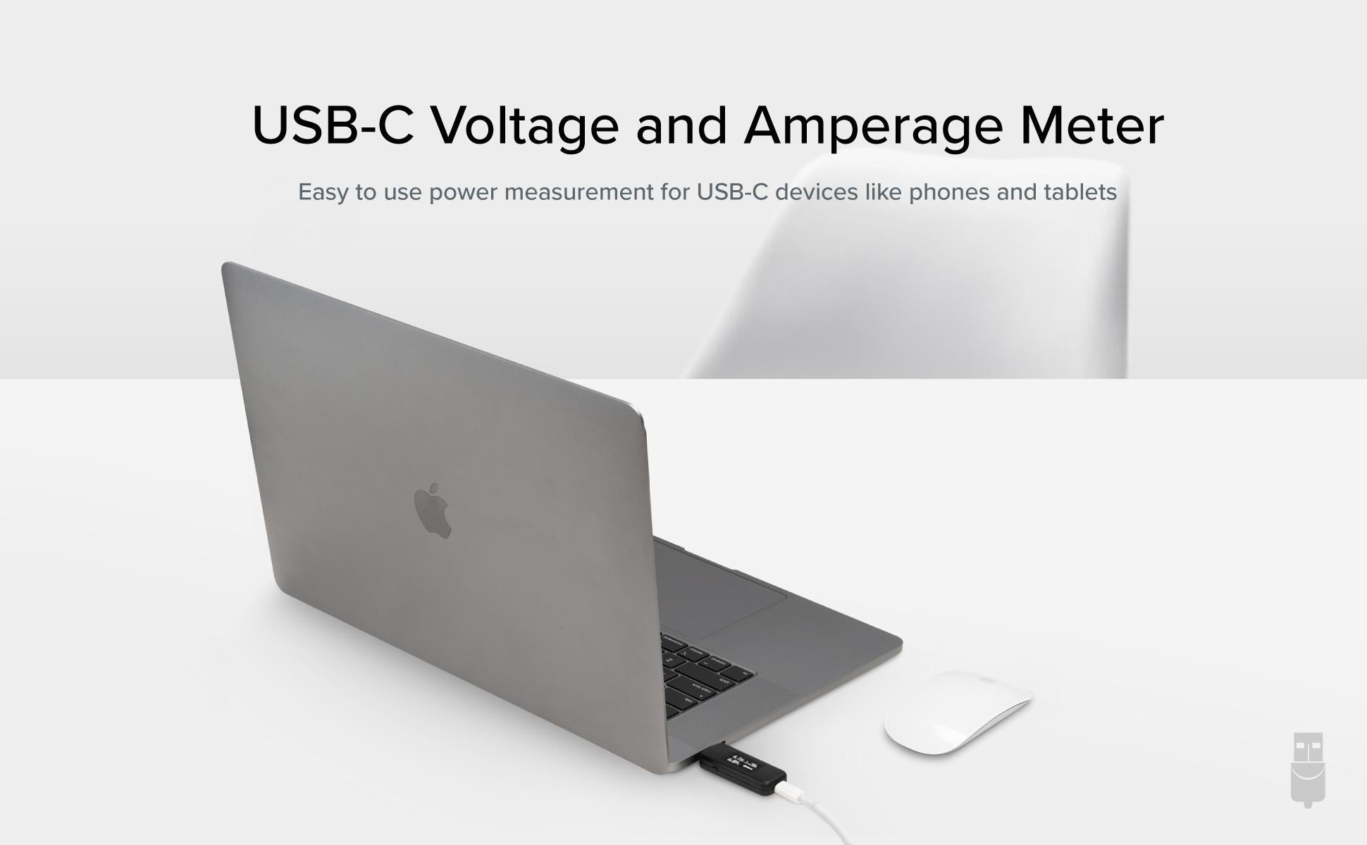 Plugable USB-C Voltage and Amperage Meter – Plugable Technologies