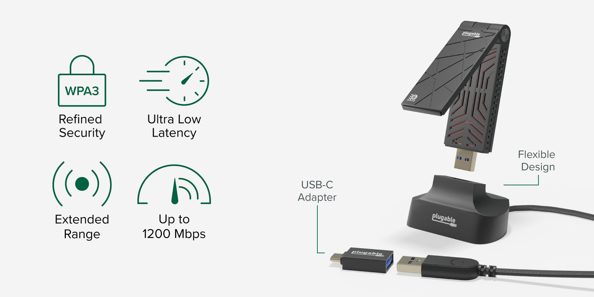 An Easy Upgrade To Wi Fi 6 Plugable Technologies 8318