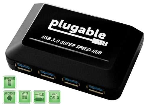 Main product image for the USB3-HUB81X4 4-port USB 3.0 hub