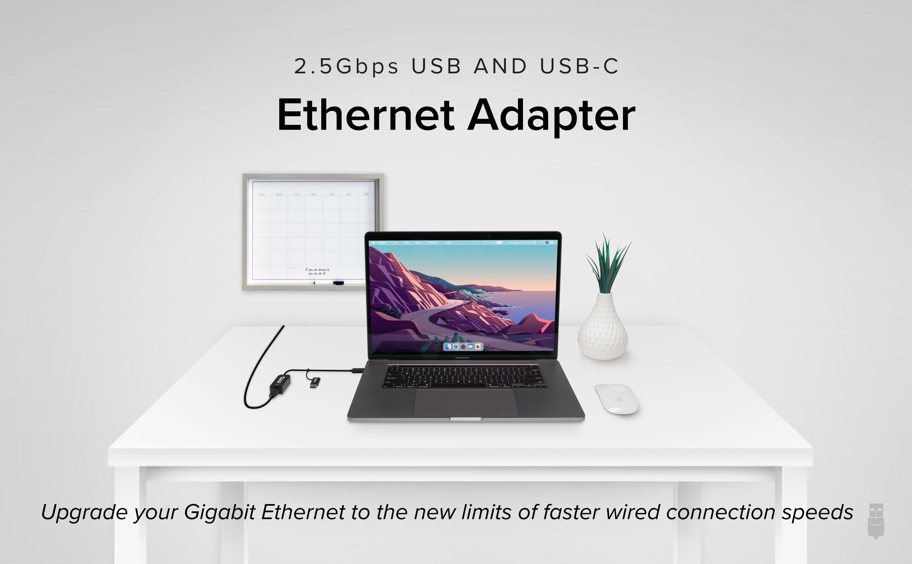 Banner image stating upgrade your Gigabit Ethernet to the new limits of faster wired connection speeds