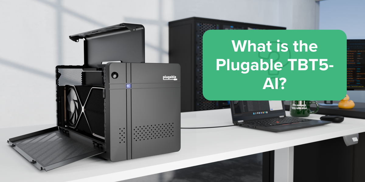What is the Plugable Thunderbolt 5 AI enclosure (TBT5-AI)? ~ Plugable ...
