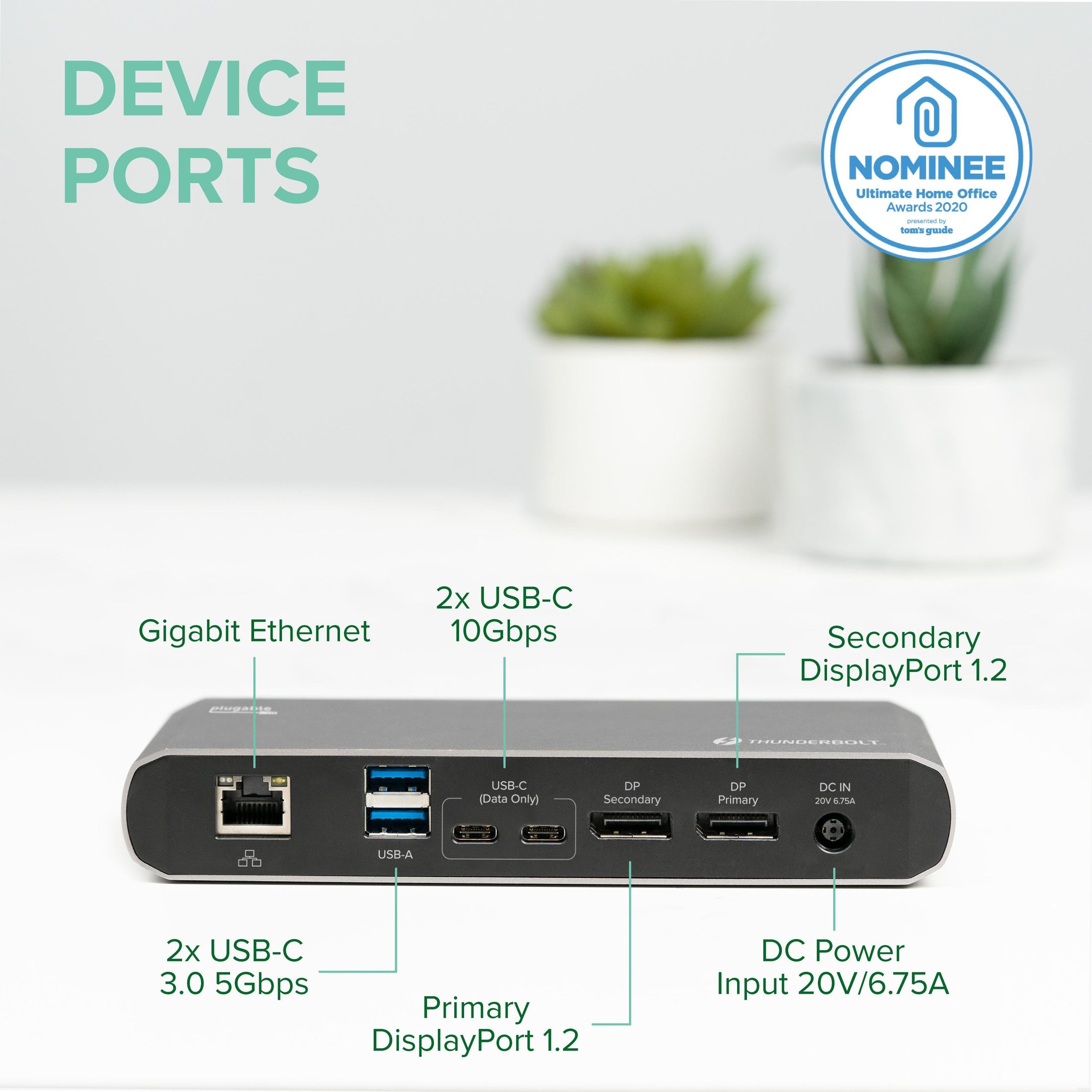 Plugable USB-C Triple Display Docking Station with DisplayLink USB  Graphics, Alt Mode Video Output,  – Plugable Technologies