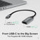 Plugable HDMI 2.1 USB-C to HDMI Adapter, Supports 4K 144Hz or 8K 60Hz image 2