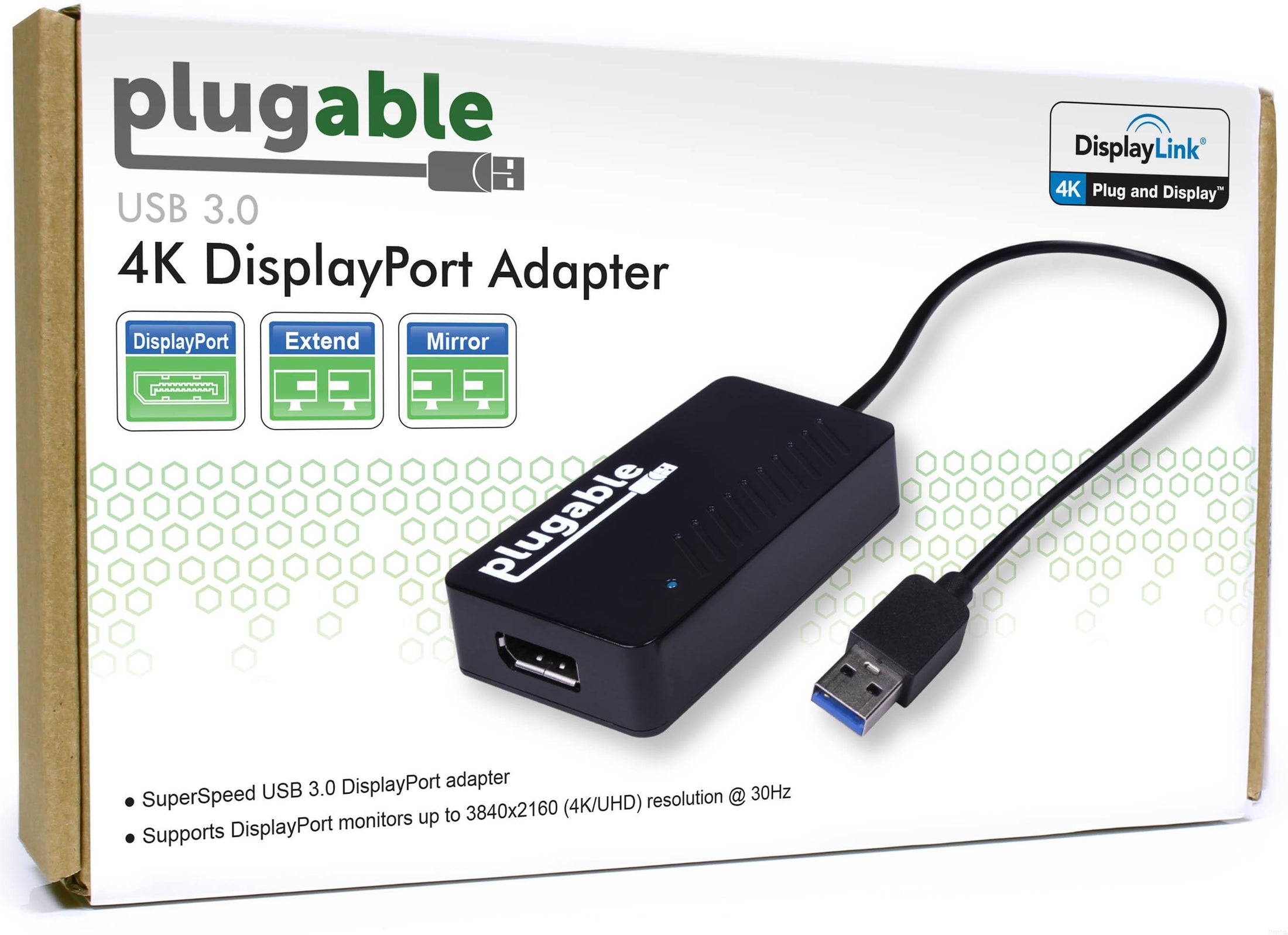 Plugable USB-C or USB 3.0 to DisplayPort Adapter – Plugable Technologies