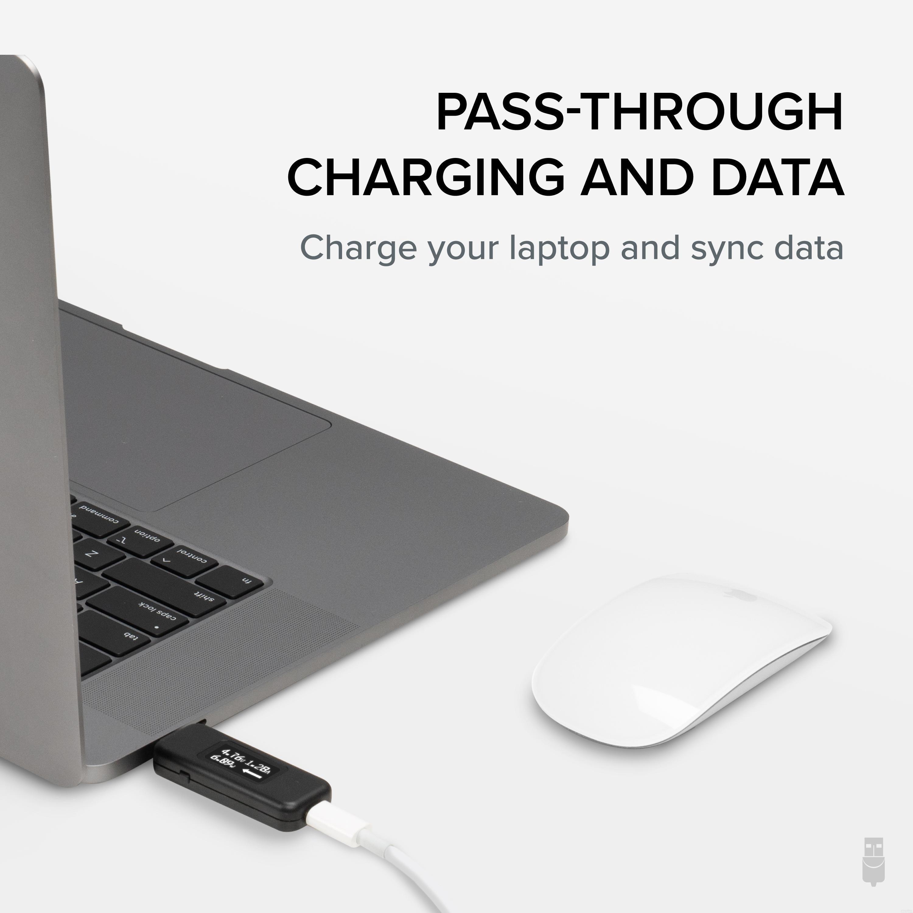 Plugable USB-C Voltage And Amperage Meter – Plugable Technologies