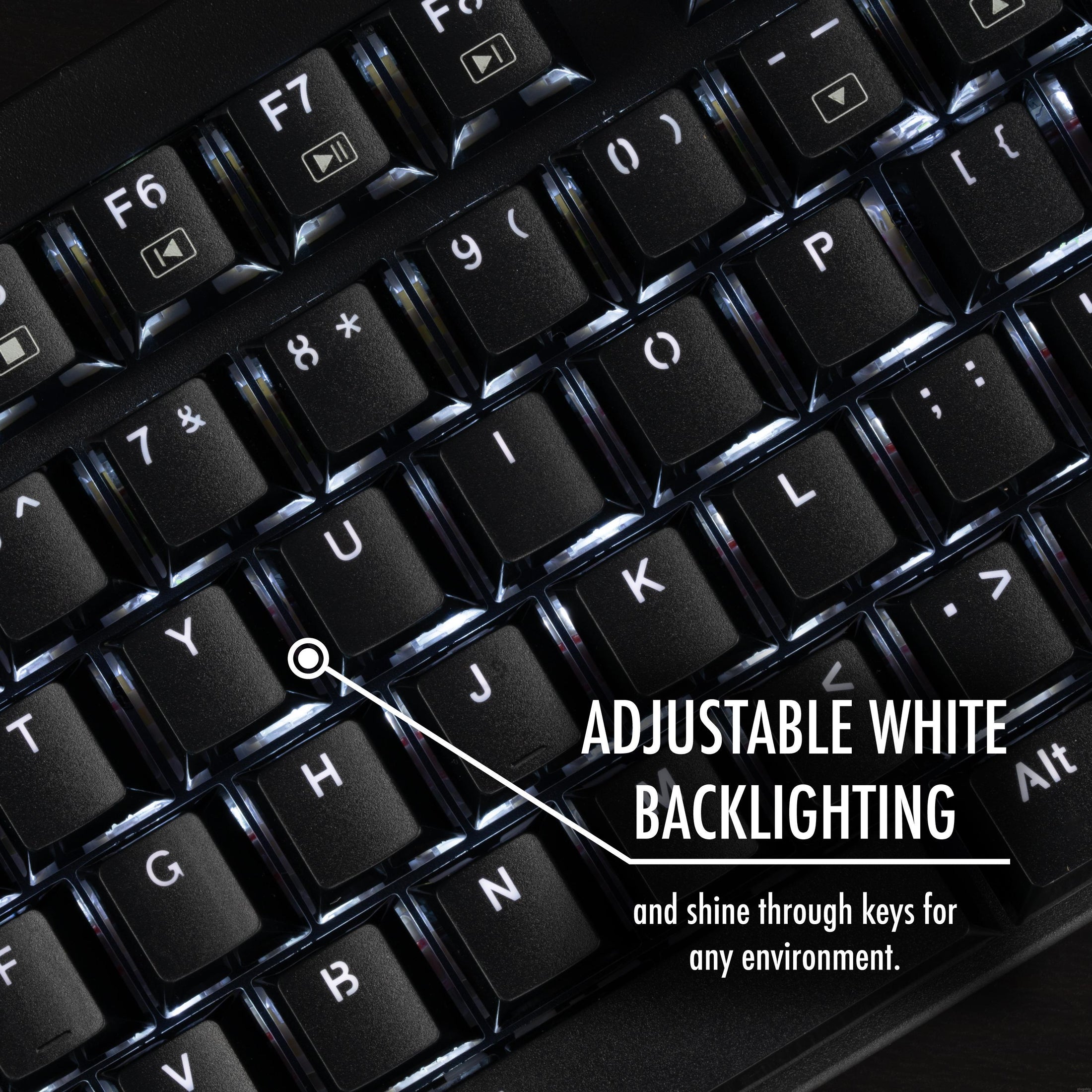 Plugable Compact 104-Key Mechanical Keyboard With Red-Style Switches ...