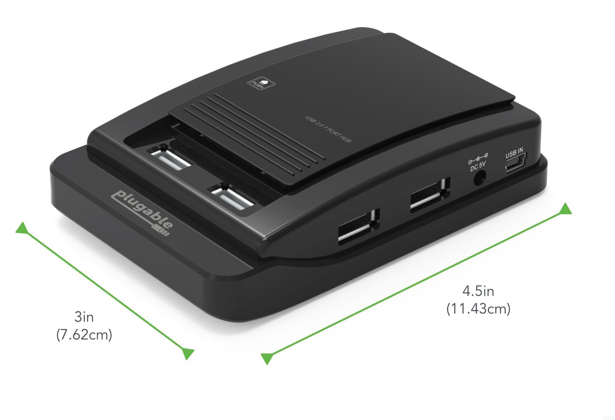 Plugable USB 3.0 and USB-C 7-Port Charging Hub – Plugable Technologies