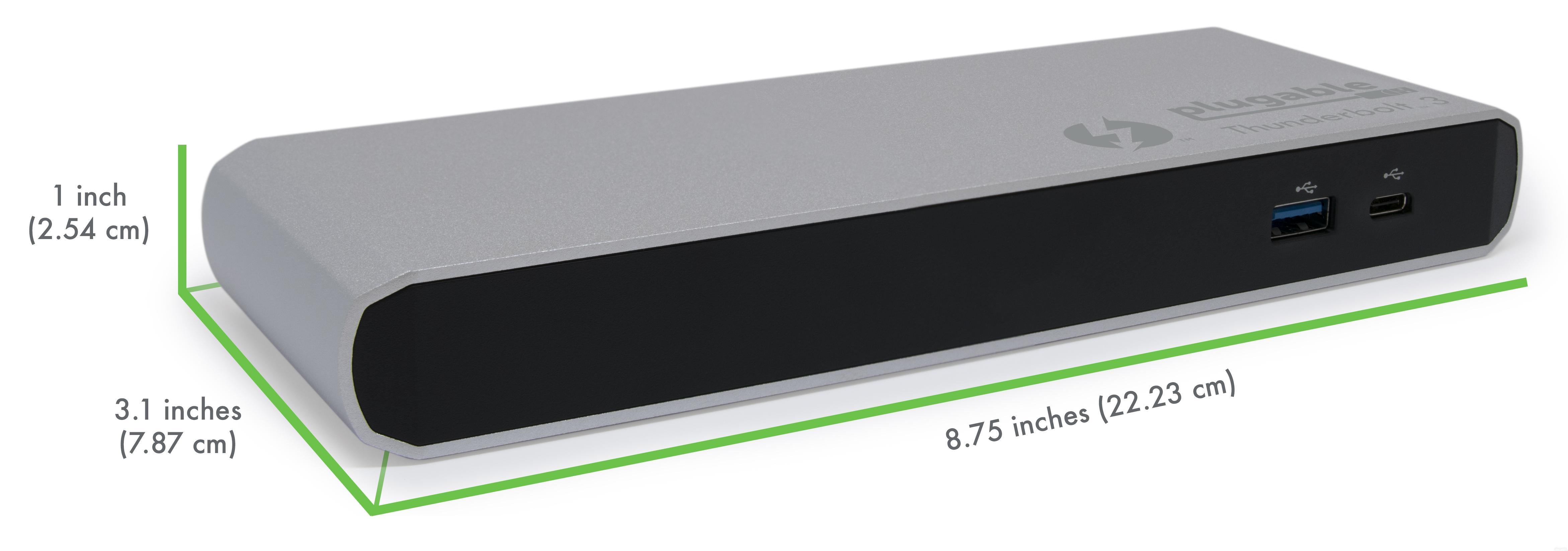 Plugable Single Display Thunderbolt™ 3 Docking Station (No Host