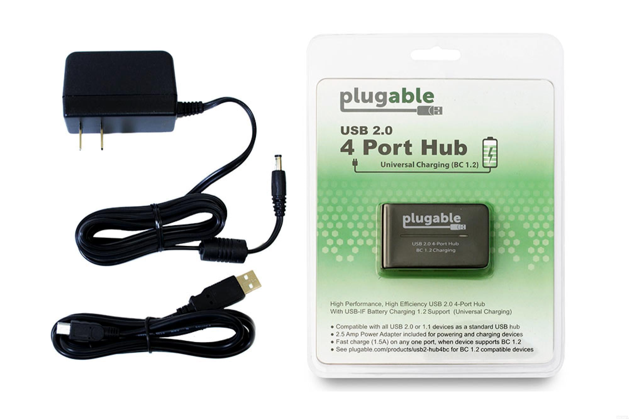 Universal - Hub USB 3.0 Alimentation 4 ports OTG DC Adaptateur