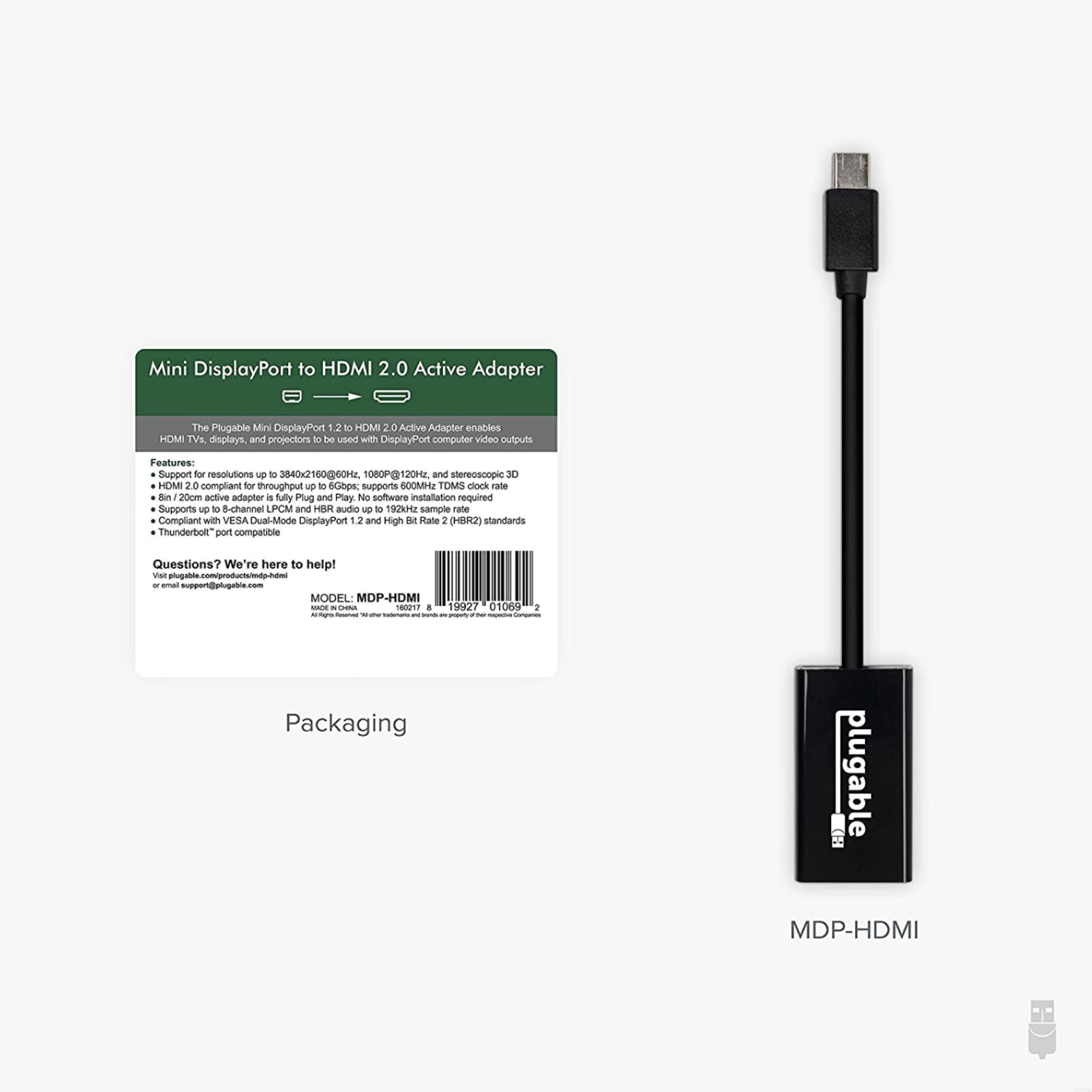 Buy Surface Mini DisplayPort to HDMI 2.0 Adapter - Microsoft Store