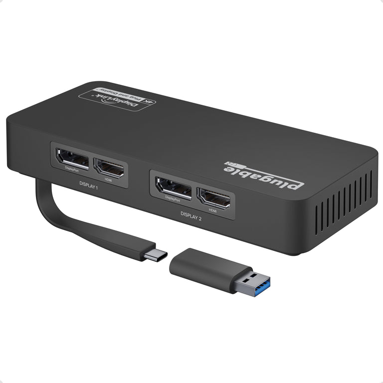 Plugable 2.5G USB-C and USB to Ethernet Adapter