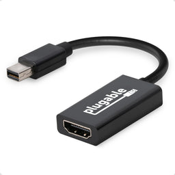  Accell DP to HDMI Adapter - DisplayPort 1.2 to HDMI 2.0 Active  Adapter - 4K UHD @60Hz, 3D Resolutions up to 1920x1080@120Hz, Black  (B086B-011B) : Electronics