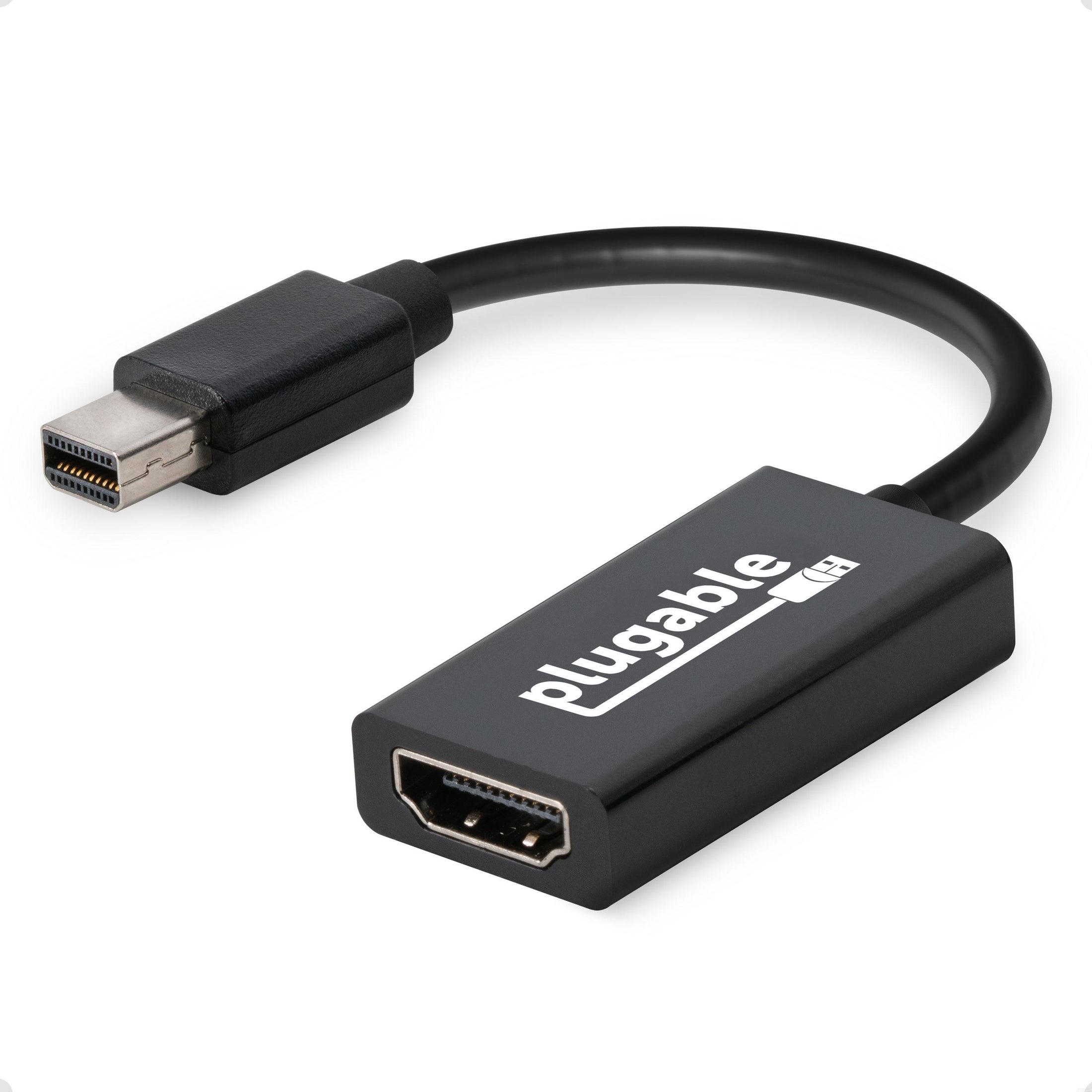 Plugable Mini DisplayPort/Thunderbolt™ 2 to HDMI 2.0 Active Adapter ...