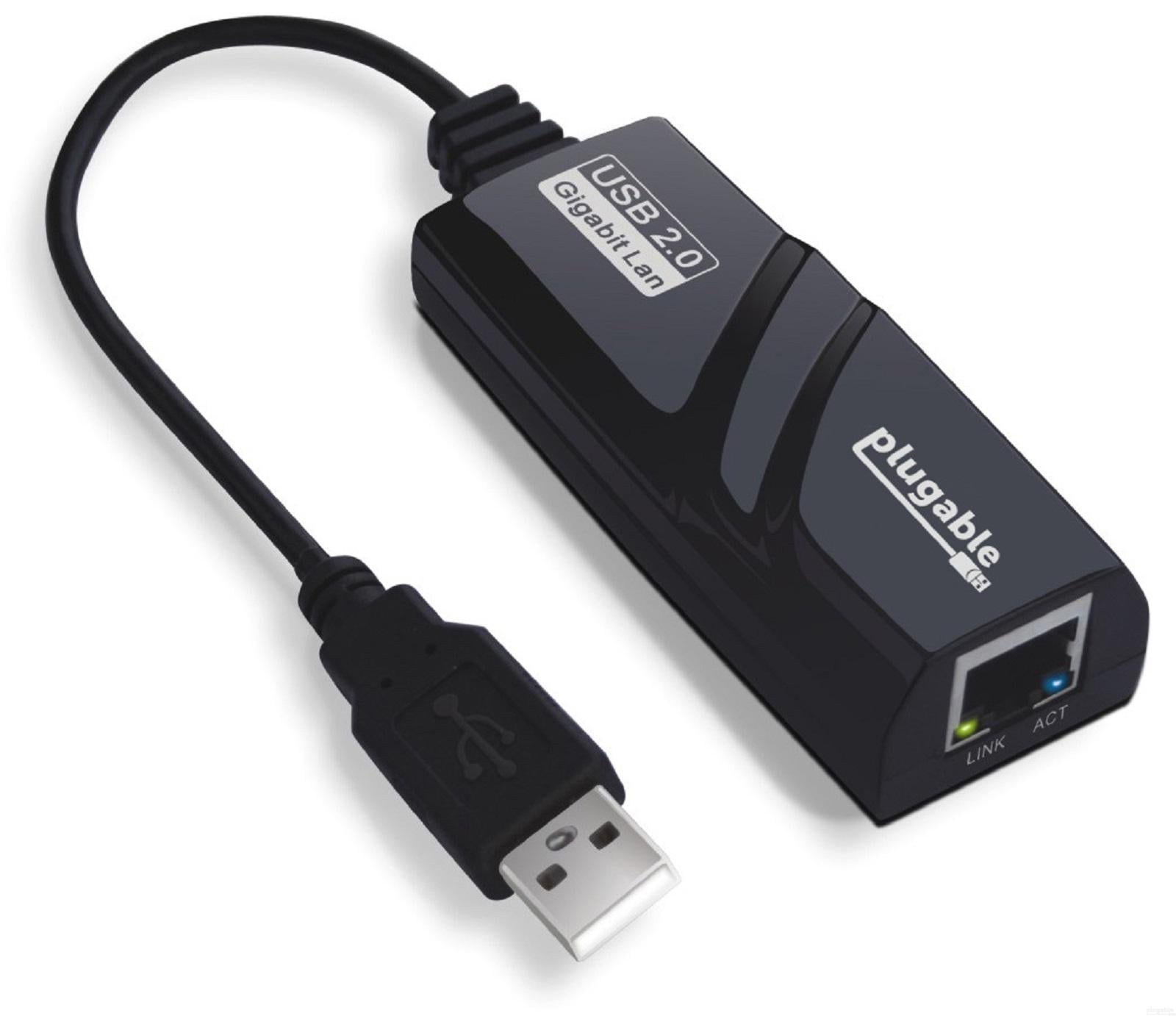 Plugable USB 2.0 10/100/1000 Gigabit Ethernet Adapter