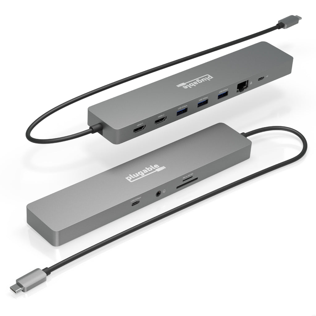 Plugable USB-C 7-in-1 Hub with Ethernet – Plugable Technologies