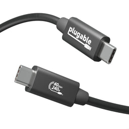 USB4 Cable, USB 4.0, 100W, 40Gb/s, 8K Video, Thunderbolt 3