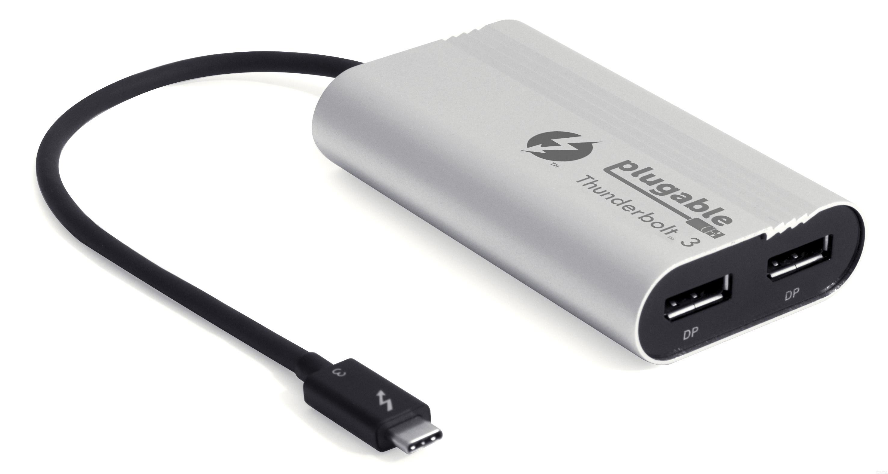 Thunderbolt 3 to deals dual displayport