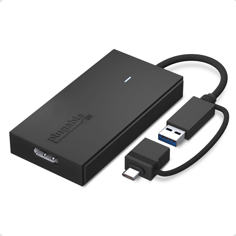 Plugable Cable adaptador USB C a USB con tecnología sin controlador,  permite la conexión de laptop, tableta o teléfono USB tipo C a un  dispositivo USB