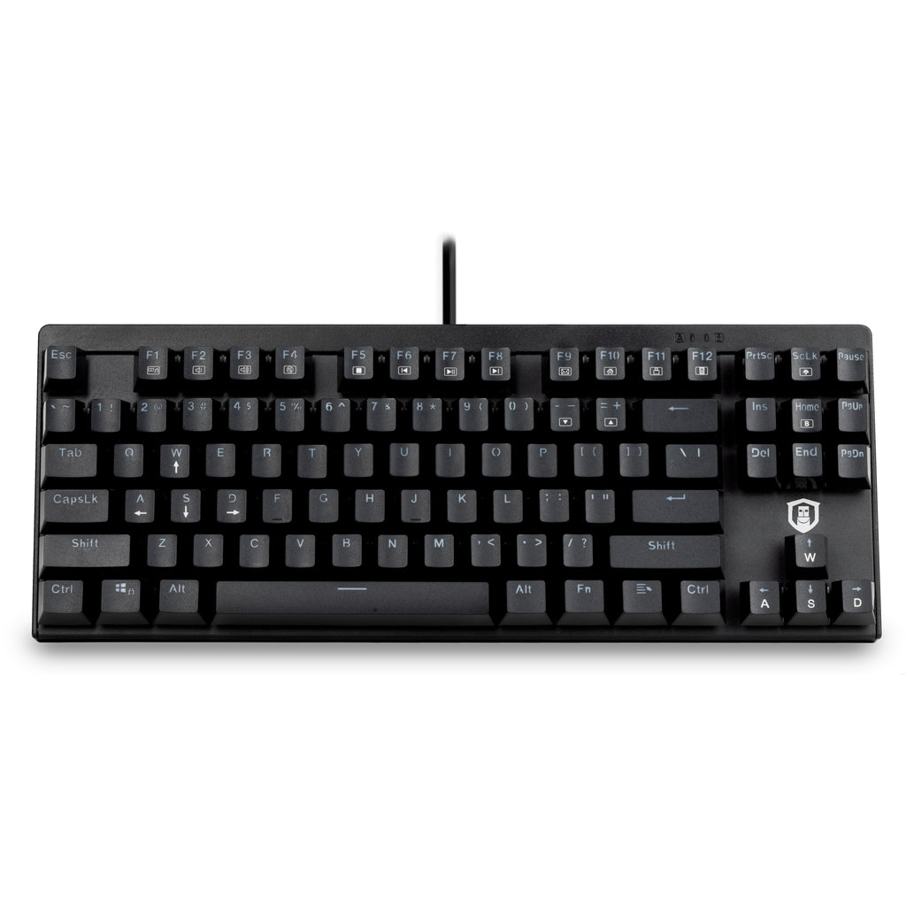 Plugable Compact 87-Key Mechanical Keyboard With Blue-Style Switches ...