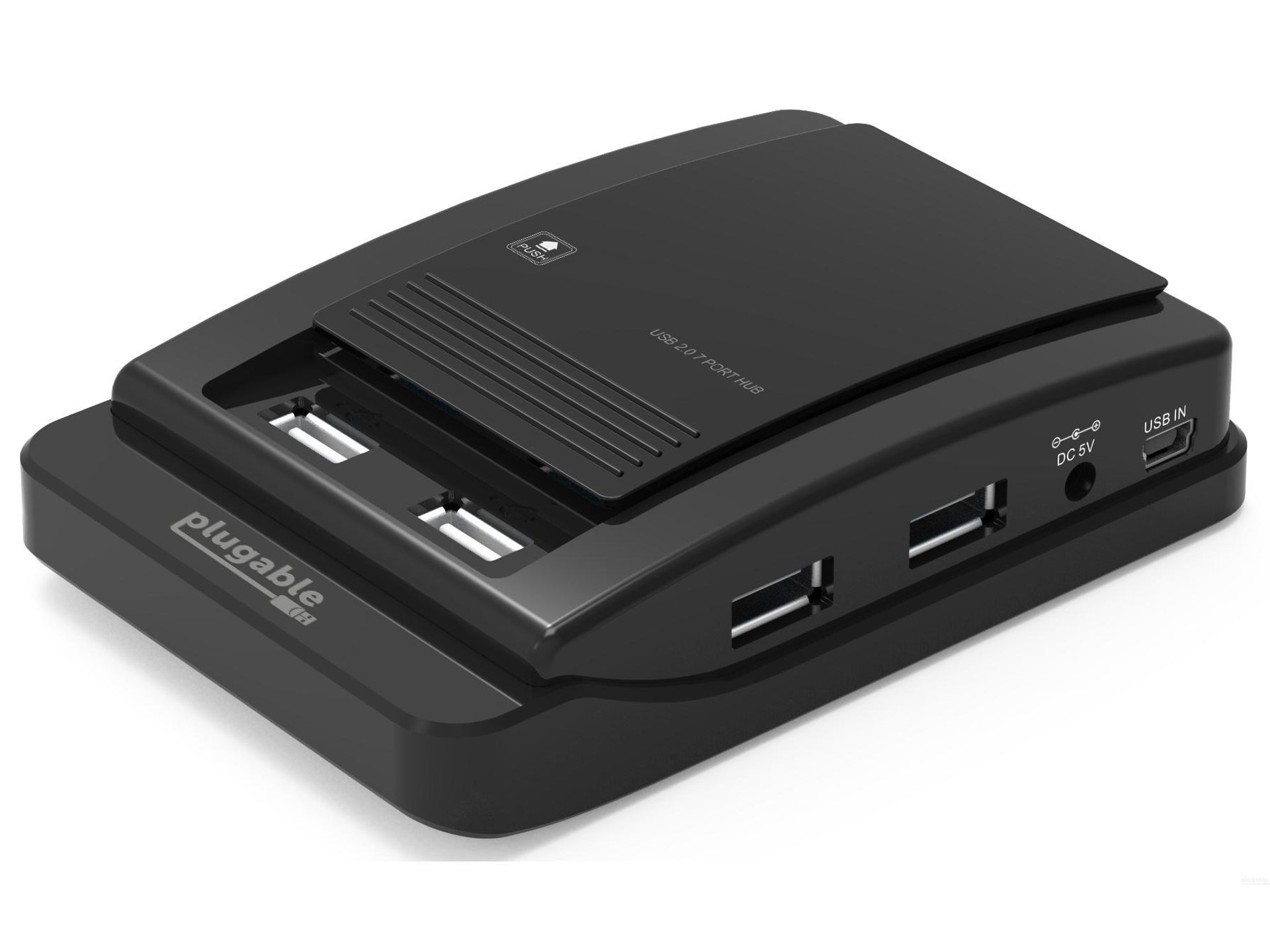 Terminologi Bliv ophidset Garanti Plugable USB 2.0 7-Port Hub with 15W Power Adapter – Plugable Technologies