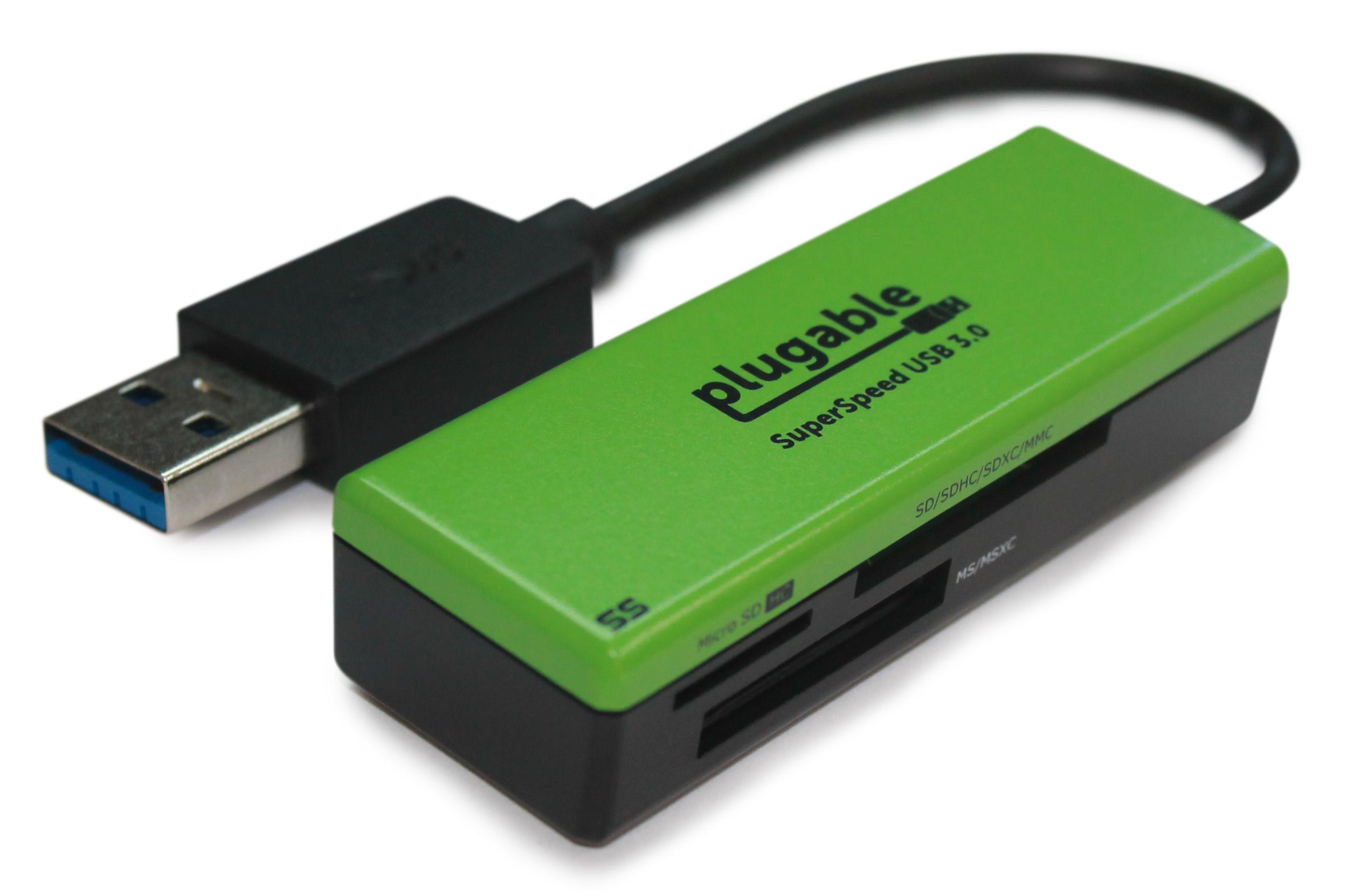 Plugable USB 3.0 Flash Memory Card Reader ~ Plugable Technologies
